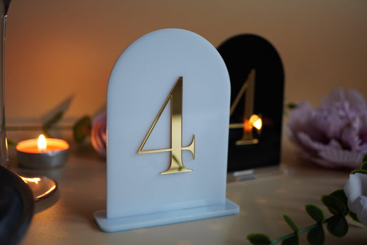 Acrylic table numbers Custom Table Numbers Clear wedding table numbers Mirror Gold Table numbers Table numbers Laser cut Wedding number Black table numbers  Green table numbers White table numbers
