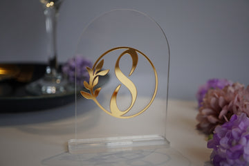 Acrylic table numbers Custom Table Numbers Clear wedding table numbers Mirror Gold Table numbers Table numbers Laser cut Wedding number  table numbers
