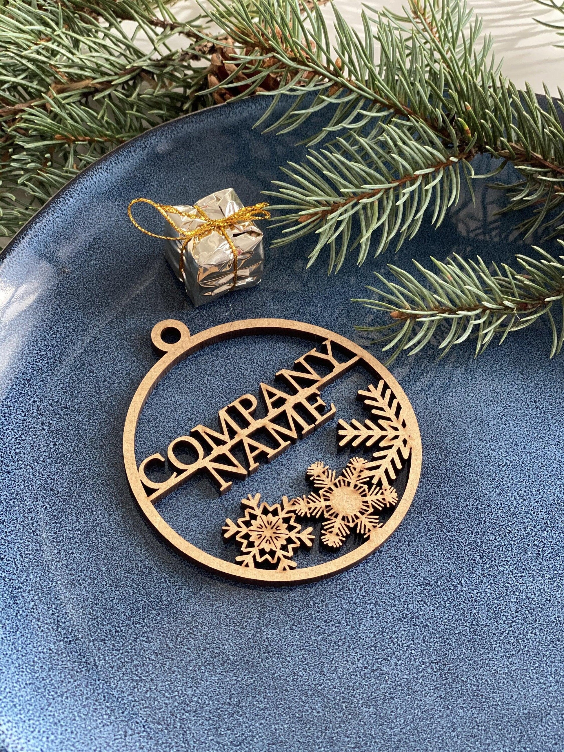 CHRISTMAS wood decor Christmas baubles personalized CHRISTMAS custom gift tags with name bauble personalized Custom Laser Cut