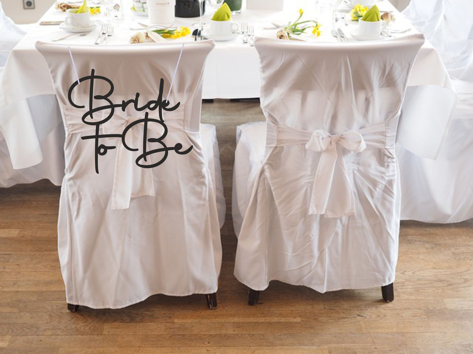 Bride to be Wedding Chair Signs , Bridal Shower Gift , Gifts for Bride ,Bride Chair Decoration , Bride Groom Chair Signs,Bridal Gift Idea